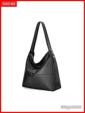 Genuine Leather Hobo Bags for Women Crossbody Purses Work Tote Bag
